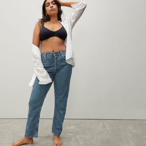 Everlane Cheeky 90s Straight Jean, size 33